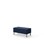 Modulsofa Snake 100 metallben sh 43