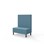 Modulsofa Snake 100 metallben sh 43 medium rygg