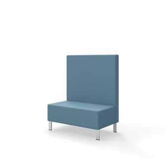 Modulsofa Snake 100 metallben sh 43 medium rygg