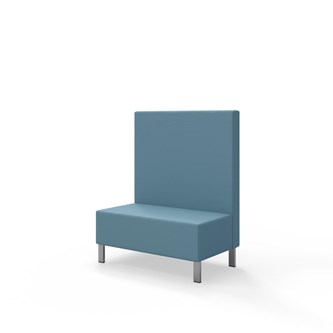 Modulsofa Snake 100 metallben sh 43 medium rygg