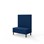 Modulsofa Snake 100 metallben sh 43 medium rygg