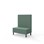 Modulsofa Snake 100 metallben sh 43 medium rygg