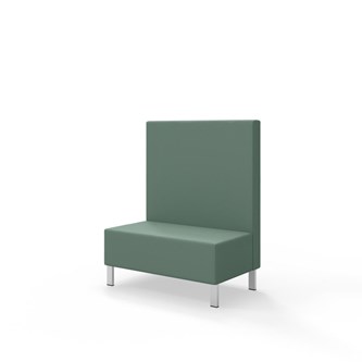 Modulsofa Snake 100 metallben sh 43 medium rygg