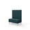 Modulsofa Snake 100 metallben sh 43 medium rygg