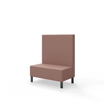 Modulsofa Snake 100 metallben sh 43 medium rygg