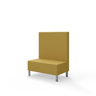 Modulsofa Snake 100 metallben sh 43 medium rygg