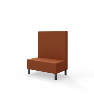 Modulsofa Snake 100 metallben sh 43 medium rygg