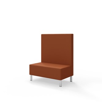 Modulsofa Snake 100 metallben sh 43 medium rygg