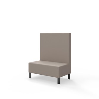 Modulsofa Snake 100 metallben sh 43 medium rygg