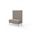 Modulsofa Snake 100 metallben sh 43 medium rygg