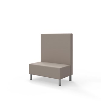 Modulsofa Snake 100 metallben sh 43 medium rygg