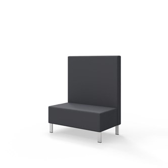 Modulsofa Snake 100 metallben sh 43 medium rygg