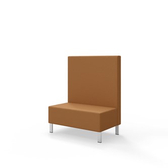 Modulsofa Snake 100 metallben sh 43 medium rygg