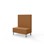 Modulsofa Snake 100 metallben sh 43 medium rygg