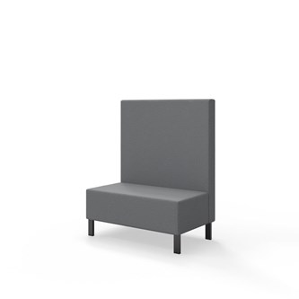Modulsofa Snake 100 metallben sh 43 medium rygg