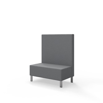 Modulsofa Snake 100 metallben sh 43 medium rygg