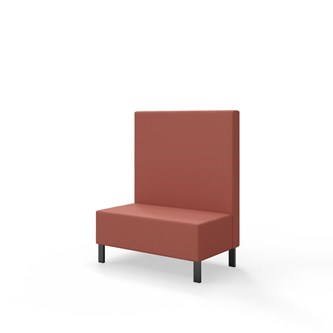 Modulsofa Snake 100 metallben sh 43 medium rygg