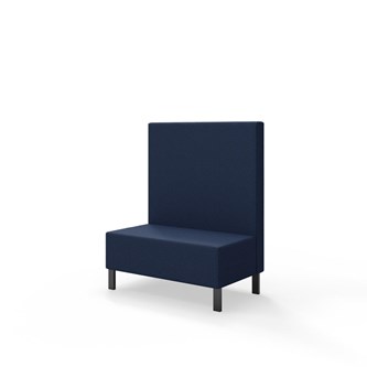 Modulsofa Snake 100 metallben sh 43 medium rygg