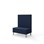 Modulsofa Snake 100 metallben sh 43 medium rygg