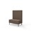 Modulsofa Snake 100 metallben sh 43 medium rygg