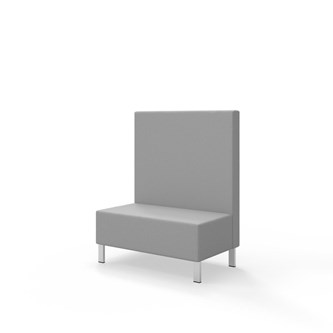 Modulsofa Snake 100 metallben sh 43 medium rygg