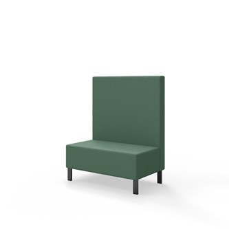 Modulsofa Snake 100 metallben sh 43 medium rygg