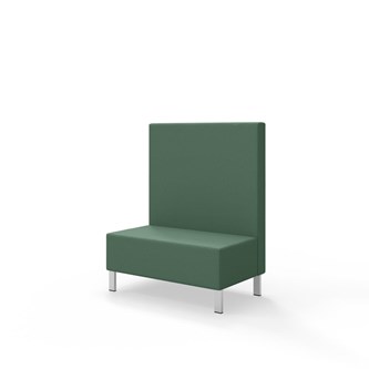 Modulsofa Snake 100 metallben sh 43 medium rygg