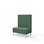 Modulsofa Snake 100 metallben sh 43 medium rygg