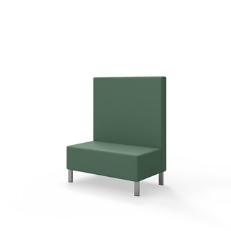 Modulsofa Snake 100 metallben sh 43 medium rygg
