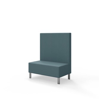 Modulsofa Snake 100 metallben sh 43 medium rygg