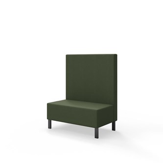 Modulsofa Snake 100 metallben sh 43 medium rygg