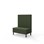 Modulsofa Snake 100 metallben sh 43 medium rygg