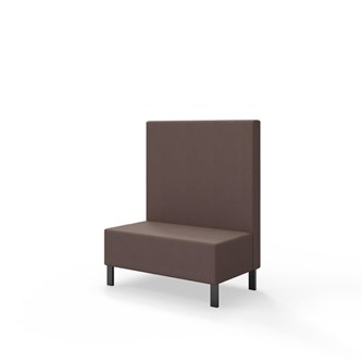 Modulsofa Snake 100 metallben sh 43 medium rygg