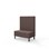 Modulsofa Snake 100 metallben sh 43 medium rygg