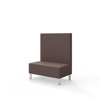 Modulsofa Snake 100 metallben sh 43 medium rygg