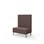 Modulsofa Snake 100 metallben sh 43 medium rygg