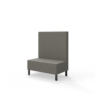 Modulsofa Snake 100 metallben sh 43 medium rygg
