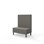 Modulsofa Snake 100 metallben sh 43 medium rygg