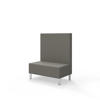 Modulsofa Snake 100 metallben sh 43 medium rygg