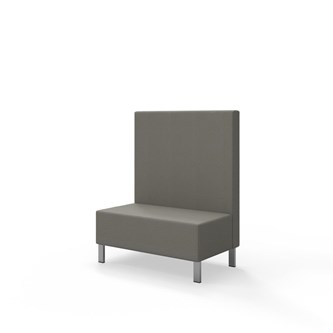 Modulsofa Snake 100 metallben sh 43 medium rygg