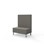 Modulsofa Snake 100 metallben sh 43 medium rygg