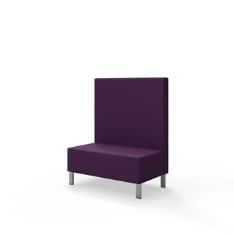 Modulsofa Snake 100 metallben sh 43 medium rygg