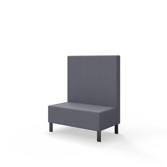 Modulsofa Snake 100 metallben sh 43 medium rygg