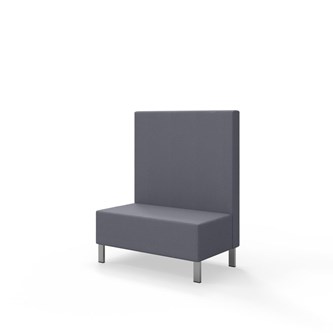 Modulsofa Snake 100 metallben sh 43 medium rygg