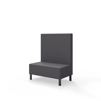 Modulsofa Snake 100 metallben sh 43 medium rygg