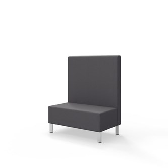 Modulsofa Snake 100 metallben sh 43 medium rygg
