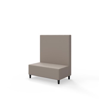 Modulsofa Snake 100 treben sh 37,5 medium rygg