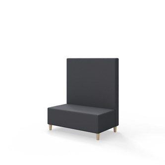 Modulsofa Snake 100 treben sh 37,5 medium rygg