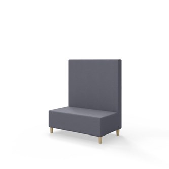 Modulsofa Snake 100 treben sh 37,5 medium rygg