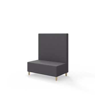 Modulsofa Snake 100 treben sh 37,5 medium rygg